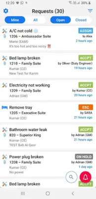 SARA Hotel Operations Platform android App screenshot 2